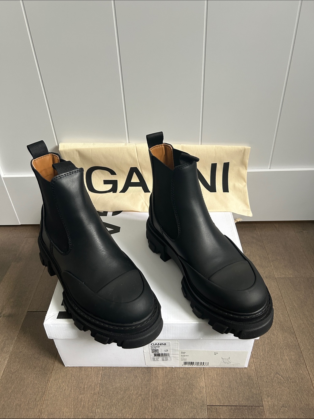 Ganni Chunky Chelsea Boots